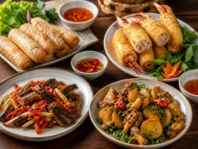 Ếch rang muối