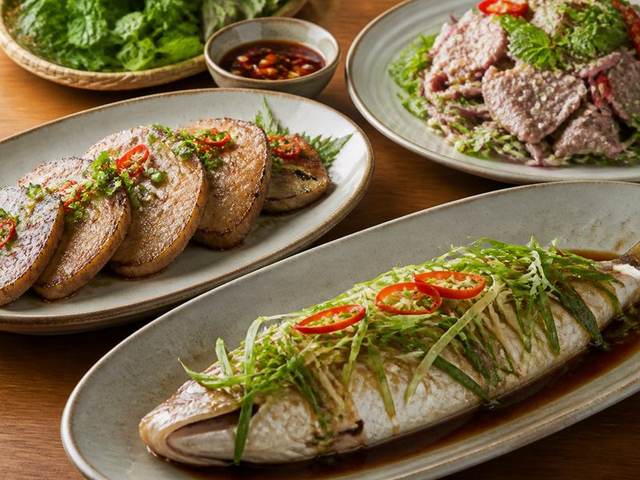 Cá song hấp xì dầu/gỏi