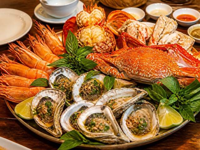 Hàu nướng mỡ hành