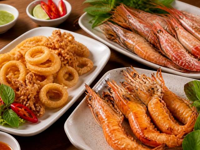 Chả mực sốt me