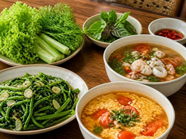 Rau mồng tơi xào tỏi