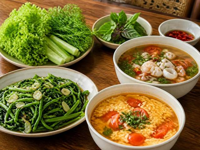 Canh cà chua trứng